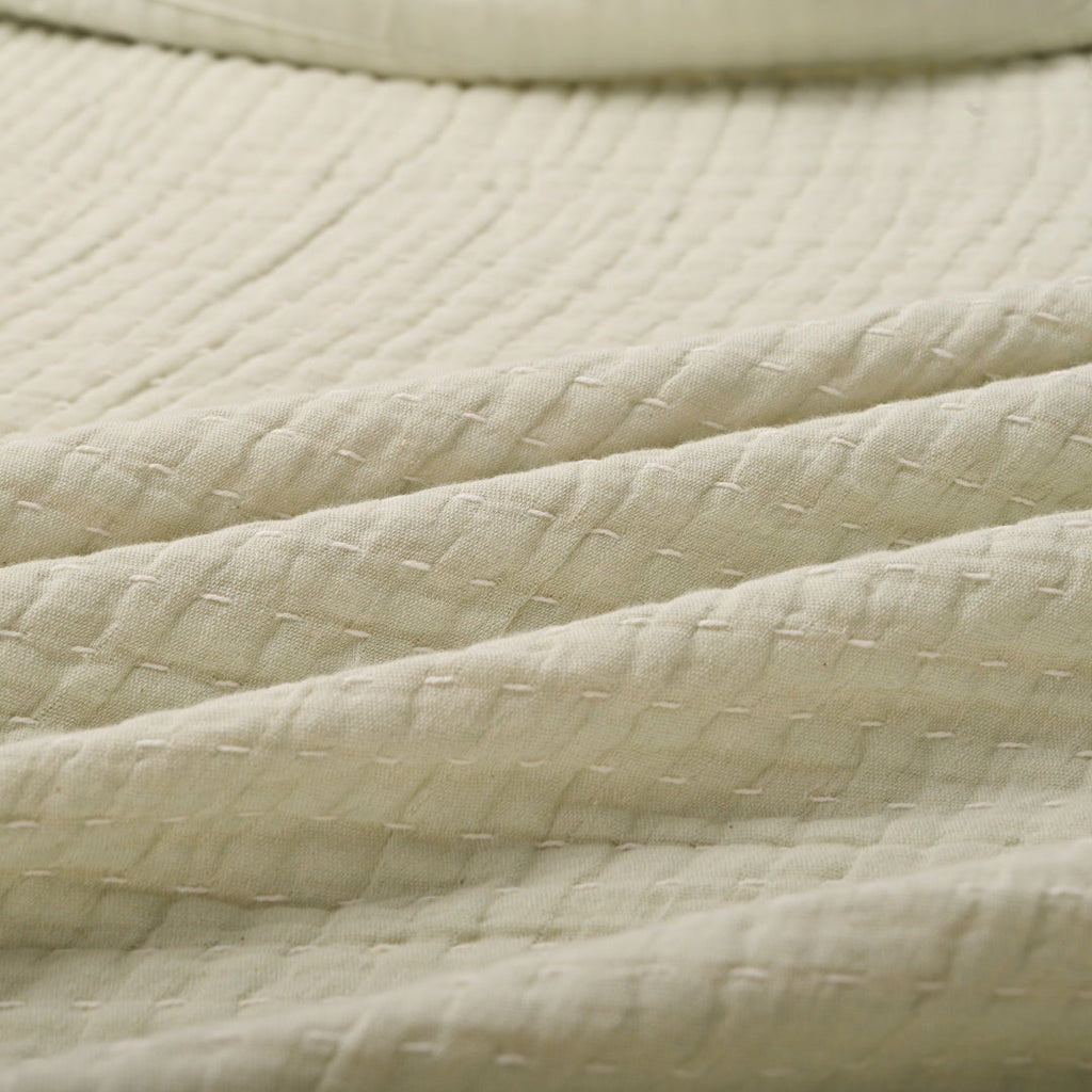 Vintage Cotton Gauze Summer Quilt Blanket