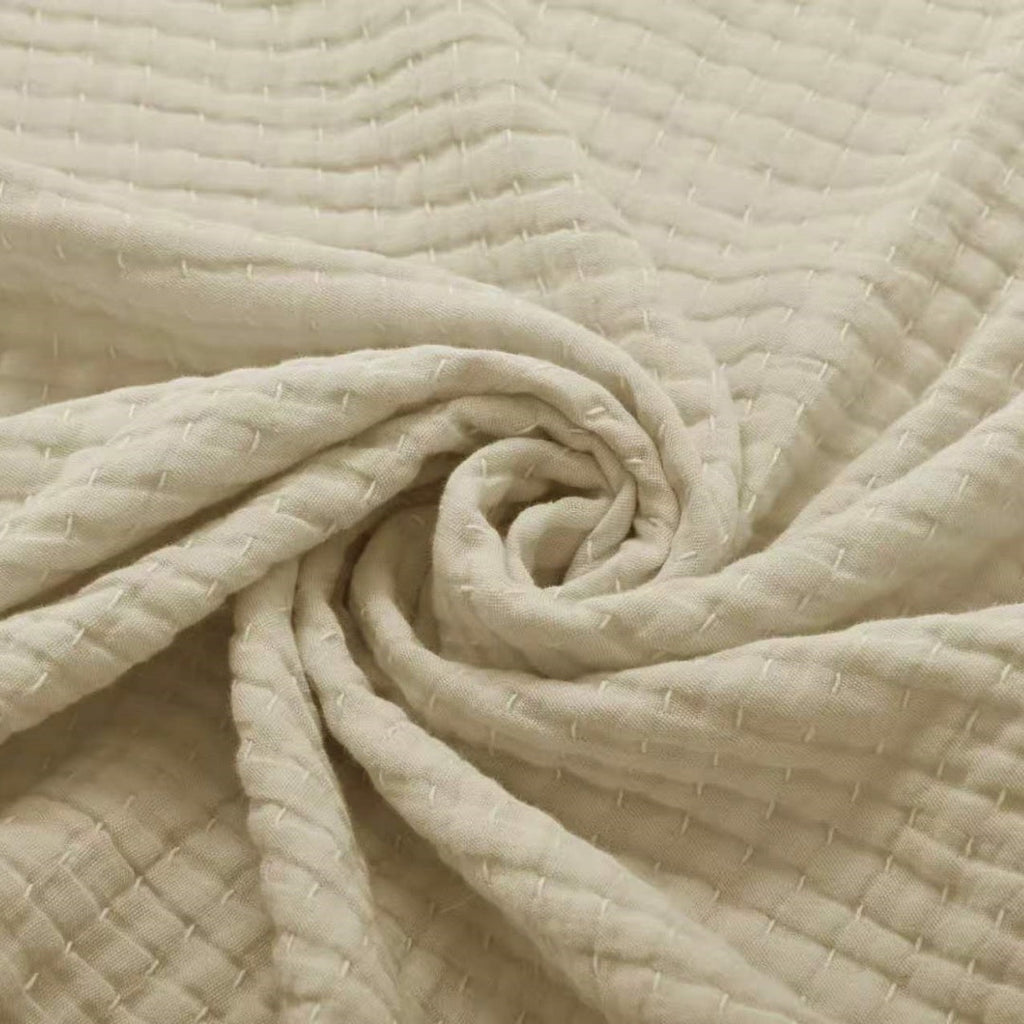 Vintage Cotton Gauze Summer Quilt Blanket