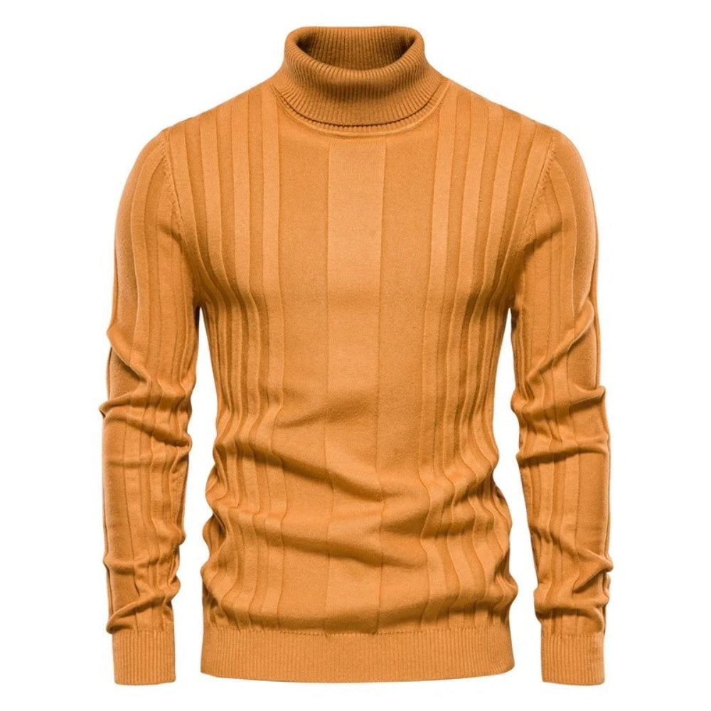 Men's Soft Knit Turtleneck Pullover